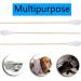 Precision Cotton Swabs for Gun Cleaning Makeup & Pet Care - 200 Large Sticks (6 Long Sticks) - Buy Online on GoSupps.com
