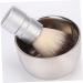 Men's Travel Shaving Set: 2nd Shaving Bowl & Brush Rustproof Steel 9.3x5cm - Perfect for Grooming On-the-Go - Buy Online on GoSupps.com
