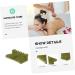 Buifulsic Xiuyan Jade Massage Comb | Jade Hair Tool & Head Massager for Skin Care - Buy Online on GoSupps.com