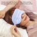 Silk Sleep Mask for Women Men - Adjustable Light Comfortable Eye Shade Cover (Blue) - Buy Online on GoSupps.com