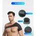 Shoulder Brace for Men - Left & Right Arm Pain Relief Sleeve for Torn Rotator Cuff Dislocation & Bursitis - Black Compression Support - Buy Online on GoSupps.com