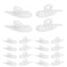 Hammer Toe Cushions Pad SEBS Corrector - 10 Pairs White Toe Separator for Adults - Buy Online on GoSupps.com