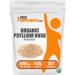 BULKSUPPLEMENTS.COM Organic Psyllium Husk Powder - Fiber Supplement Psyllium Husk Fiber Psyllium Husk Powder for Baking - Organic & Gluten Free 1400mg per Serving 500g (1.1 lbs) 1.1 Pound (Pack of 1)