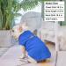 BEAUTYZOO Dog Fleece Vest Sweater Winter Jacket - Navy Blue | D-Ring Leash | Cold Weather Coat Hoodie for Small & Medium Dogs - Buy Online on GoSupps.com