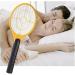 Mosquito Killer Electric Tennis Bat Handheld Racket Insect Fly Bug Wasp Swatter - Buy Online on GoSupps.com