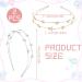 WLLHYF 2 Pieces Star Headbands for Women Girls Star Rhinestone Hair Hoop Pearl Headwear Wedding Headpiece for Bride Hair Bands Accessories (double layer gold/double layer silver) - Buy Online on GoSupps.com