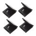 FRCOLOR 12 Pcs Blush Box Eyeshadow Box Eyeshadow Cases Clear Makeup Organizer Makeup Pallets Plastic 5x5cmx3pcs Blackx3pcs