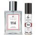 BC Perfume 116 Spray + Body Oil Set Impression of Black Opinium Travel Size Refillable Bottle Long Lasting Blend Sample For Women / 10ml+50ml