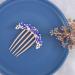 Bohend Rhinestone Hair Comb Crystal Drop Hairpieces Wedding Hair Accessories Jewelry for Women and Girls (Blue) - Buy Online on GoSupps.com