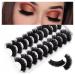 NEW 8D Mink False Eyelashes Wispy Cross Long Thick Soft Fake Eye Volume Lashes (5 Pairs)