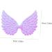 NUOBESTY 12pcs Ornament Tiara Diy Craft Applique Angel Wing for Crafts Accessories 3d Angel Wings Backpack Purple 12.50X7.00X0.10CM - Buy Online on GoSupps.com