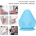 Blue Silicone Trigger Ball Massage Device for Myofascial Relief | Wall Massage Tool for Back Waist & Neck Pain - Buy Online on GoSupps.com