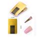 120 Pieces Self-Adhesive Nail Stencils | Golden Gel Nails & Extension Modeling Stencils - Shop Internationally - Buy Online on GoSupps.com