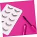 BIUDECO 5 Pairs Short False Eyelashes Thick Cross Eyelashes Women Wispy Eyelashes Makeup Eyelashes Fake Eyelash Lashes Natural Eyelashes Accessories Artificial Fiber Curly 6d - Buy Online on GoSupps.com