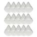 VOCUEL 4/6/15Pcs Powder Puff Face Soft Triangles Makeup Puff for Loose Powder Mineral Powder Cosmetic Makeup Tools