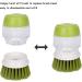 DAPOWER Soap Dispensing Palm Brush Refill - 2 Pack (Green) - Buy Online on GoSupps.com