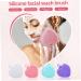 Beavorty Face Scrubber Exfoliator Brush Double Side face Brush Silicone Face Scrubber Manual Exfoliating Brush Silicone face Cleansing Brush face Scrub Brush Handheld Silica Gel Cleaner 9.8x8.4cm - Buy Online on GoSupps.com