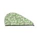 Hair Towel Wrap Hair Drying Towel with Button Towel Turban Head Towel to Dry Hair Quickly (Cute Crocodile)