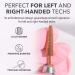 Kiara Sky 5 in 1 XL Nail Drill Bit | 3/32"" Carbide Extra Long Multi-use Bit | 2-way Rotate Left and Right Handed | Manicure Pedicure Fast Acrylic + Gel Removal Fills Trim Length - (Coarse Silver) XL 5-in-1 Coarse Drill Bit Non Coated - Buy Online on GoSupps.com