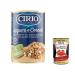 Italian Gourmet E.R. Cirio Legumi E 5 Cereali Legumes and 5 Cereals Mix of Written Red Rice Durum Wheat Pearlescent Barley and Lentils Cans 410 g + Italian Gourmet Polpa 400 g