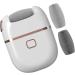 Electronic Foot File Pedicure Tool Portable Electronic Foot File Pedicure - Portable Electronic Pedicure Foot Care for Dead Skin and Pedicure at Home White - Buy Online on GoSupps.com