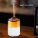 Buy Colourful Flame Essential Oil Diffuser - Ultra Silent Aromatherapy with LED Lights & Volcano Design - 200ml (White) - Shop Internationally - Buy Online on GoSupps.com