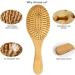 Agoginserest Bamboo Hair Brush - Natural Paddle Hairbrush with Bamboo Bristles for Women Men Kids and All Hair Types - Buy Online on GoSupps.com