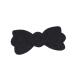 LEORX 10pcs Glitter Hair Fringe Sticker Black Hair Fixed Pad for Broken Hair or Bang Hair Holder (Bow)