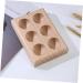 Zerodeko Chicken Egg Holder Supply Convenient Holder Wear-resistant Storage Platter Wooden Egg Tray Accessory Household - Buy Online on GoSupps.com