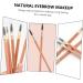 Ipetboom 2pcs Assorted -in- Brow Dual Brush Pencil Makeup Eyebrow with Tool Double-end Multifunctional Color - Buy Online on GoSupps.com