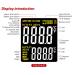 TASI TA612C Type K/J Digital Thermometer -200 to 2501 | 4-Channel LCD Handheld Temp Measurement with Data Storage & USB Upload - Buy Online on GoSupps.com