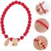 CALLARON Women 1pc Zodiac Year Bracelet Bracelets Miss Alloy Red Beads Ox Mascot Bracelet - Buy Online on GoSupps.com