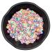 QR 50g Mix Christmas Santa Head Slices Polymer Clay Sprinkles for DIY Crafts Nail Art Decoration Tiny Cute Plastic klei Accessories T1127 (Color : Christmas Mix) Assorted