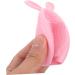  Beatifufu 4 Pieces Cleansing Brush Rabbit Ears Body Massager Facial Cleansing Brush Hand Massager Face Massager Silica Gel Miss Bear Paw Household - Buy Online on GoSupps.com