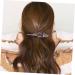 DOITOOL 1PC Metal Accessories crystal vintage duck billed hair clips metal hair accessories Bang Barrette french hair clip headgear modeling make up France Korean version Peacock - Buy Online on GoSupps.com