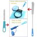 CSDSTORE 4-in-1 Cleaning Kit for Drinking Bubbles & Water Bladder Bags - Essential Brushes for Optimal Cleanliness - Buy Online on GoSupps.com