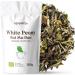 White Tea Organic White Peony 100g (50 Cups) | Bai Mu Dan Chinese White Tea | Pai Mu Tan Loose Leaf Tea REPLANTEA