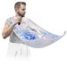 Beard Bib Apron Beard Bib Hair Catcher for Men Shaving and Trimming Non-Stick Waterproof Beard Cape Grooming Cloth Lovely Butterfly Flower