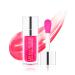 Plumping Lip Oil  Hydrating Lip Gloss Tinted Lip Balm Lip Care Clear Lip Oil for Dry Lips  Long Lasting Nourishing Non-sticky  Big Brush Head Glitter Shine Lip Glow Oil Primer Lip Tint 6ML(015)