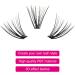 Fadlash 14mm D Curl Cluster Eyelash Extensions - 30 Root Individual Lashes, 0.07mm Thickness - Buy Online on GoSupps.com