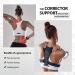 NEWGO Posture Corrector Upper Back Brace - Fully Adjustable for Men and Women - Support for Mid to Upper Spine, Neck, Shoulder, and Back - 70 X 14.2 - Buy Online on GoSupps.com