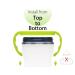 Comotomo Baby Bottle Handles - Pack of 2 Green, Compatible with 5oz & 8oz Bottles - Buy Online on GoSupps.com
