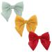 Buy Handmade Big Bow Hair Clips - Pleated Shiny Large Metal Crocodile Clips (8pcs) for International Shipping - Buy Online on GoSupps.com