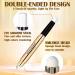 DAGEDA Eyeshadow Stick Dual End Shimmer Eyeshadow Stick Pearl Eyeshadow Pencil Crayon Waterproof Long-lasting Glitter Eye Shadow Cream Stick with Soft Brush for Eye Makeup (01# Pearl White Shimmer) - Buy Online on GoSupps.com