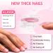 Neon Green Press On Nails | Short Square Gel Acrylics | KXAMELIE Reusable Glossy Coffin Nails | 24 Pack - Buy Online on GoSupps.com