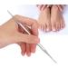 Steel Nail File Trimmer 18 3 2 Stainless Steel Double Ingrown Toe Nail File Ingrowing Nail Lifter Pedicure Tool Tool Toenail - Buy Online on GoSupps.com