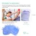 KODAMO Reusable Makeup Remover Cloth 6 x 6 in 12 Pack - Eco-friendly Microfiber Towel for All Skin Types - Washable Facial Cleansing Cloth with Laundry Bag (Blue) - Buy Online on GoSupps.com