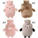 VStar66 Hot Water Bottle with Cover - 1L Pink Pig Warm Bag for Pain Relief (10.2 x 5.9 inch) - International Shipping Available - Buy Online on GoSupps.com