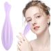 Shop Purple Silicone Face Roller | Portable & Washable Gua Sha Massage Tool for Women | Essential Skin Care Gift - Buy Online on GoSupps.com