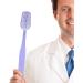POPETPOP Giant Toothbrush - Oversized Novelty Pet Grooming Brush for Costume Parties & Comedy Favors (Purple - Buy Online on GoSupps.com